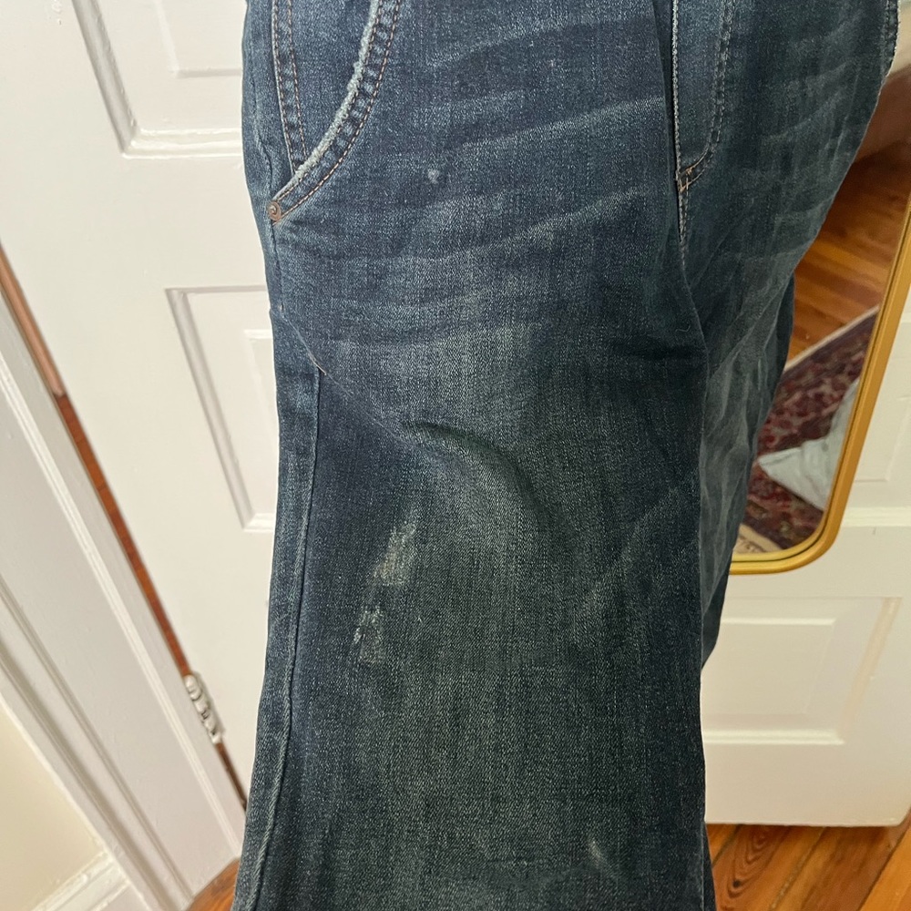 Free People Washed Denim Overall - Picture 6 of 6